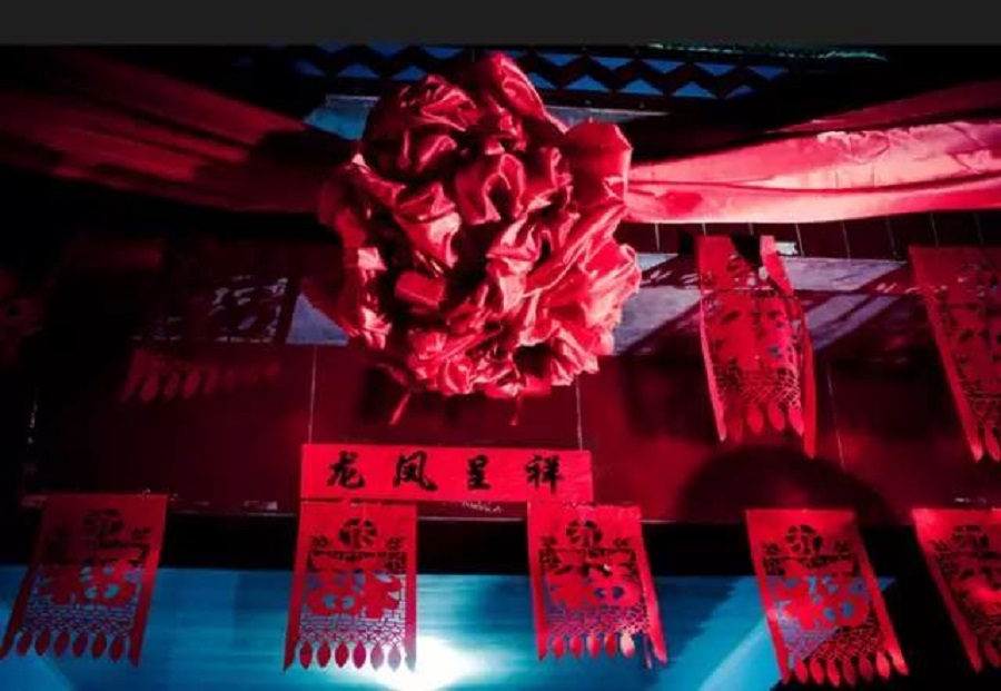 中国风传统婚礼，最是那抹中国红！(图12)