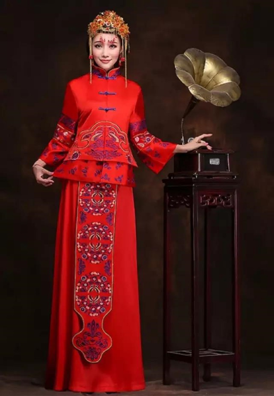 中国风传统婚礼，最是那抹中国红！(图30)