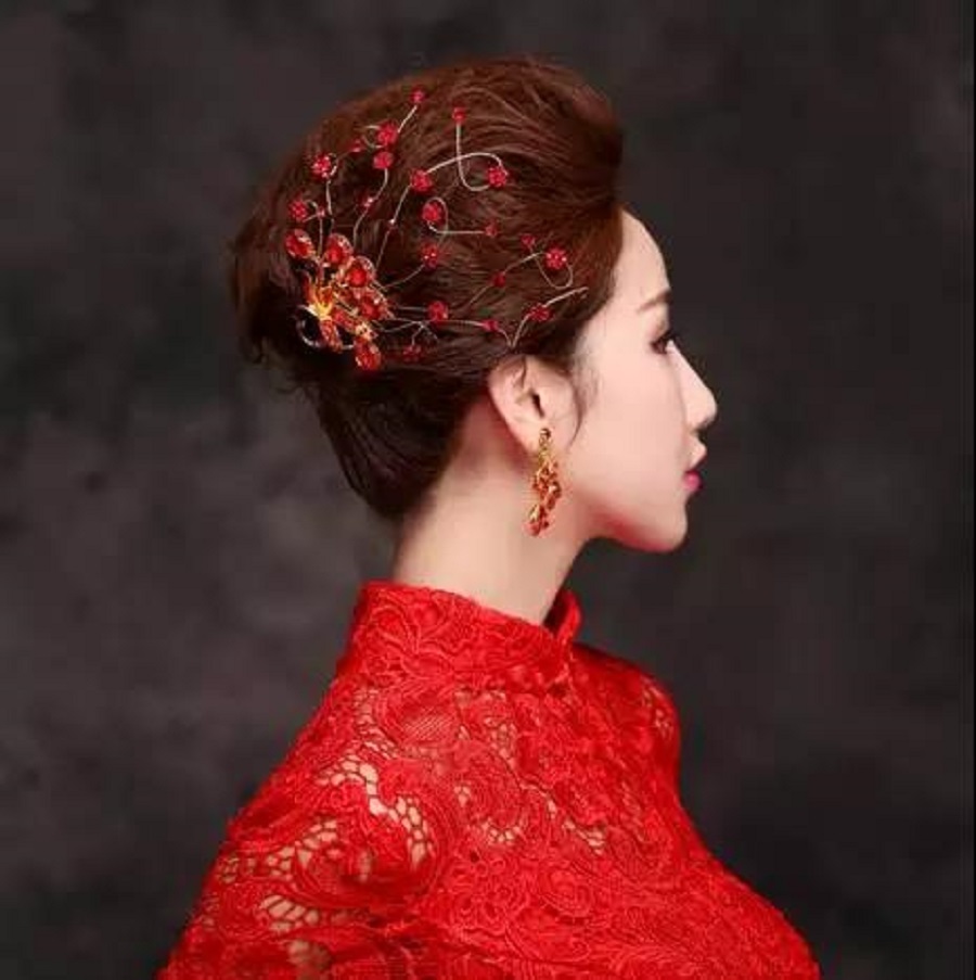 中国风传统婚礼，最是那抹中国红！(图34)