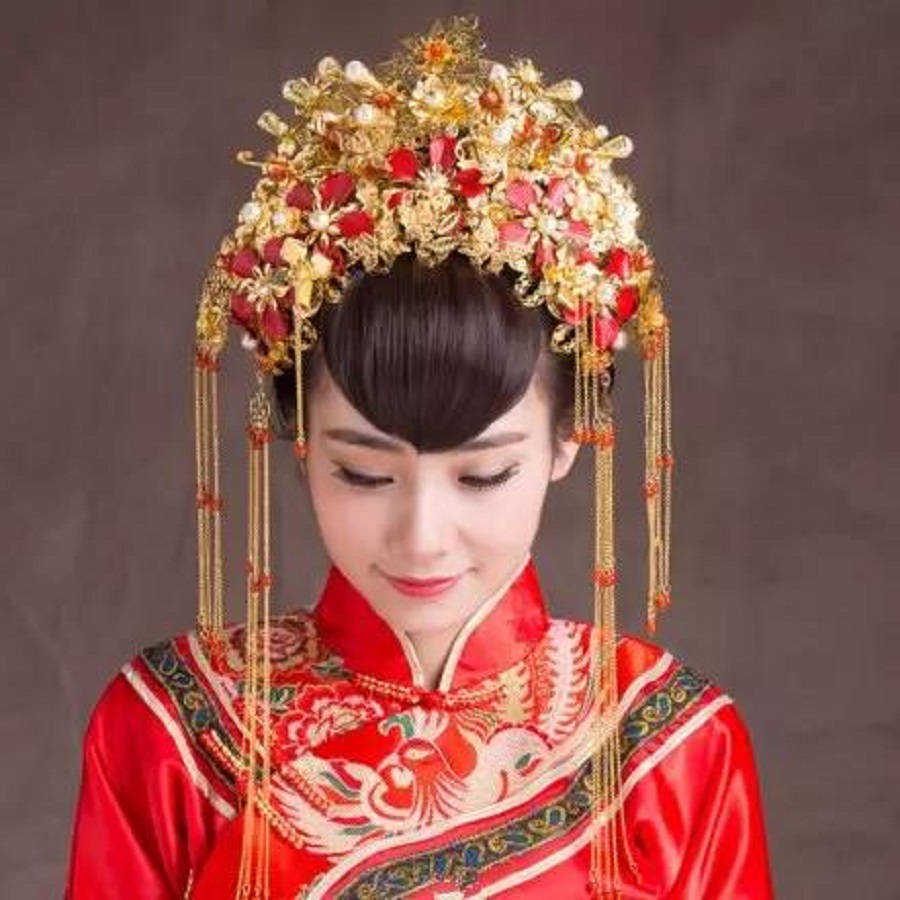 中国风传统婚礼，最是那抹中国红！(图47)