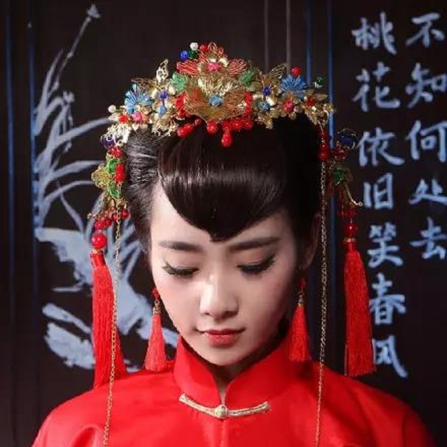 中国风传统婚礼，最是那抹中国红！(图48)