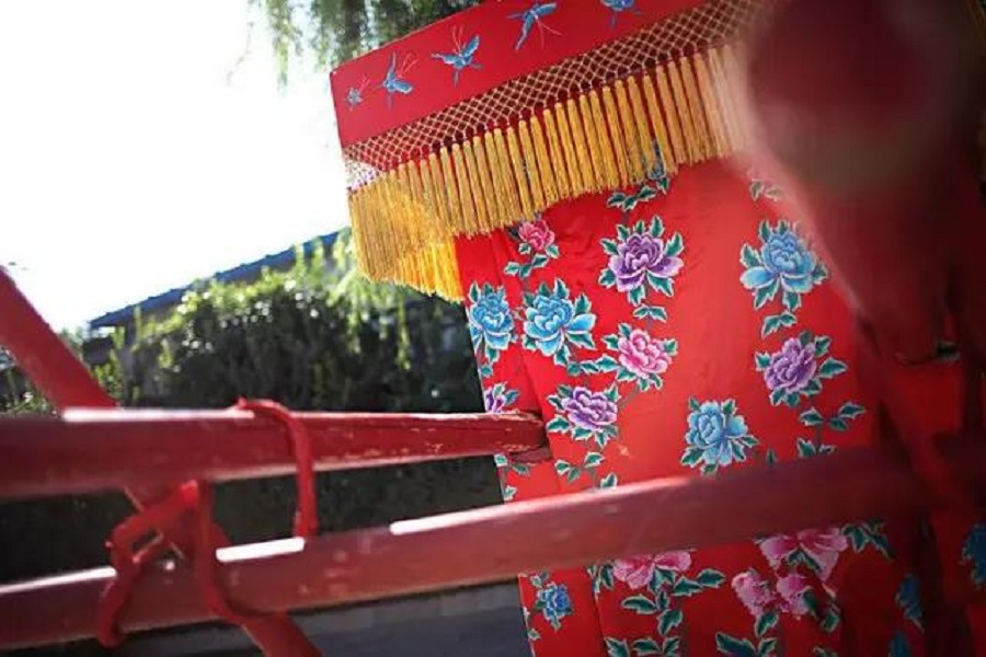 中国风传统婚礼，最是那抹中国红！(图52)