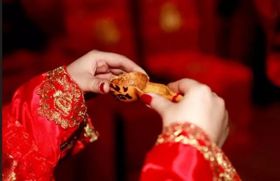 中国风传统婚礼，最是那抹中国红！(图59)