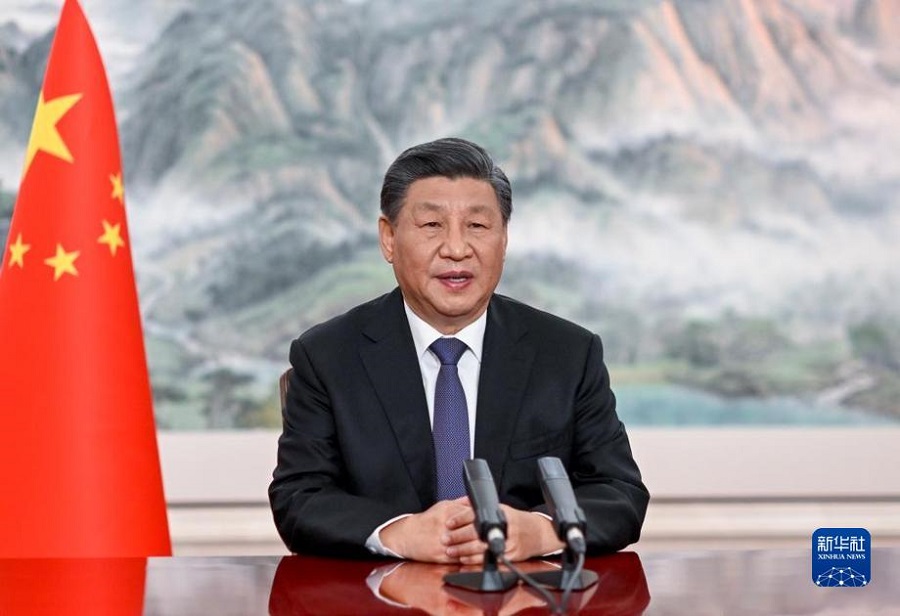 习近平主席在《生物多样性公约》第十五次缔约方大会第二阶段高级别会议开幕式上的致辞