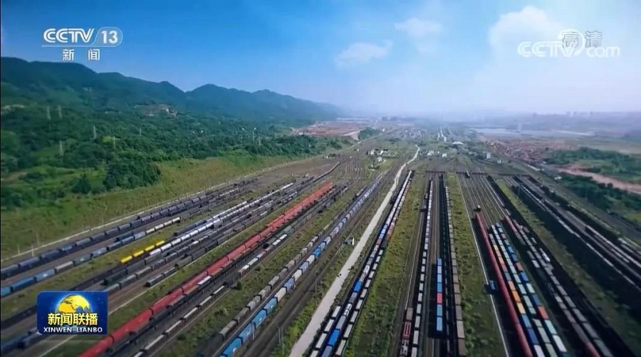 新闻联播：刘卫东讲到“一带一路”建设迈向一个高质量发展的新阶段，推动我国形成了全方位对外开放新格局(图3)